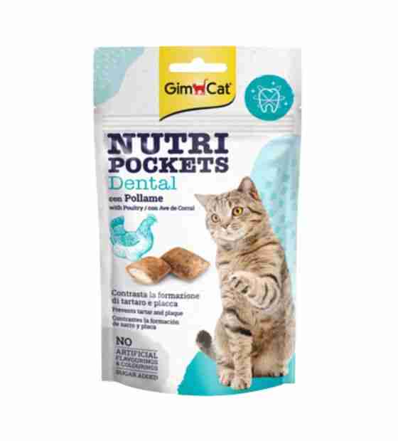 GimCat Nutri Pockets Dental, 60 gm