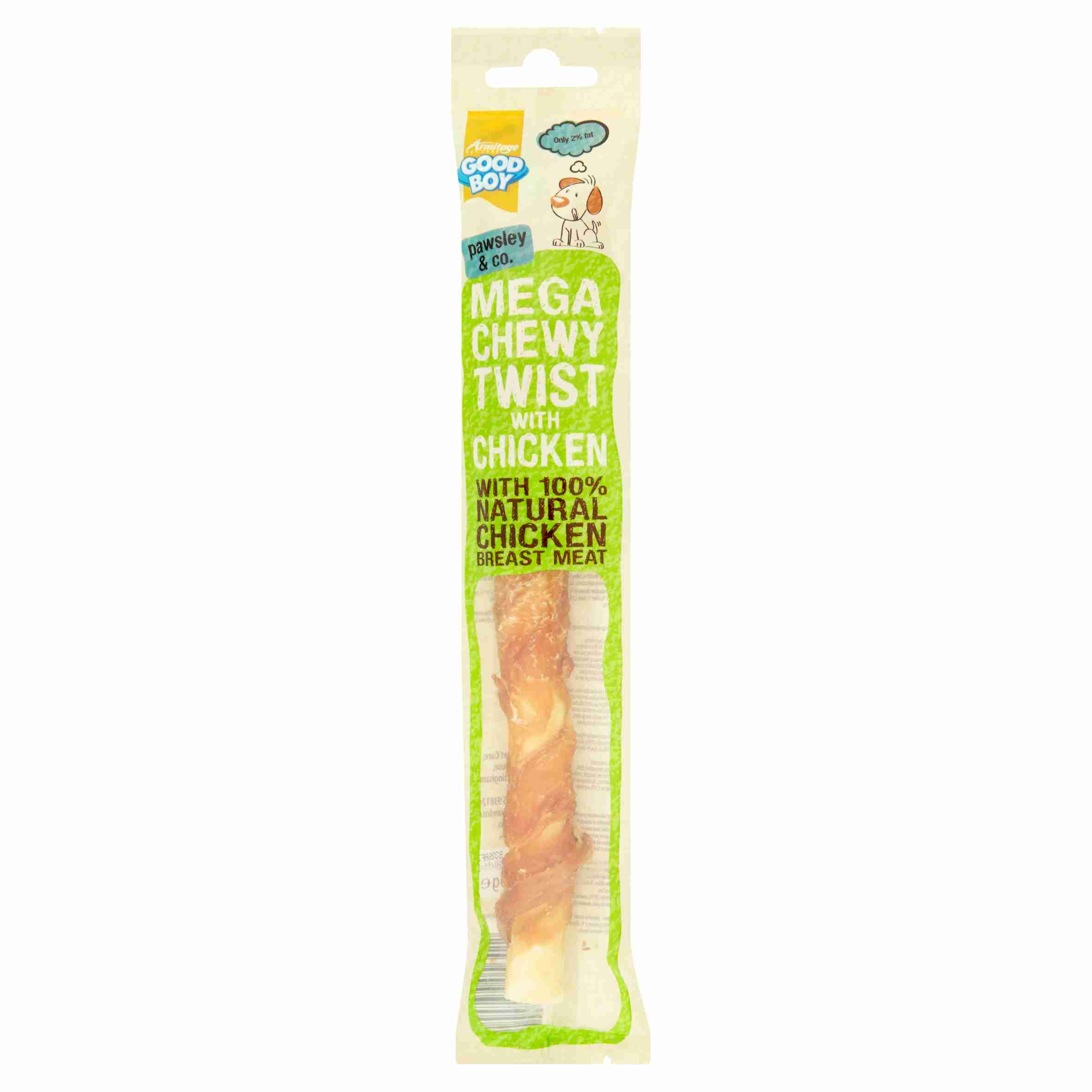 Good Boy Chicken Mega Chewy Twist Dog Treats 70 gm