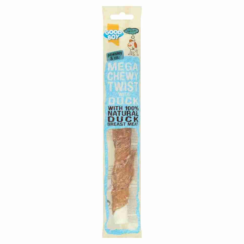 Good Boy Duck Mega Chewy Twist Dog Treats 70 gm
