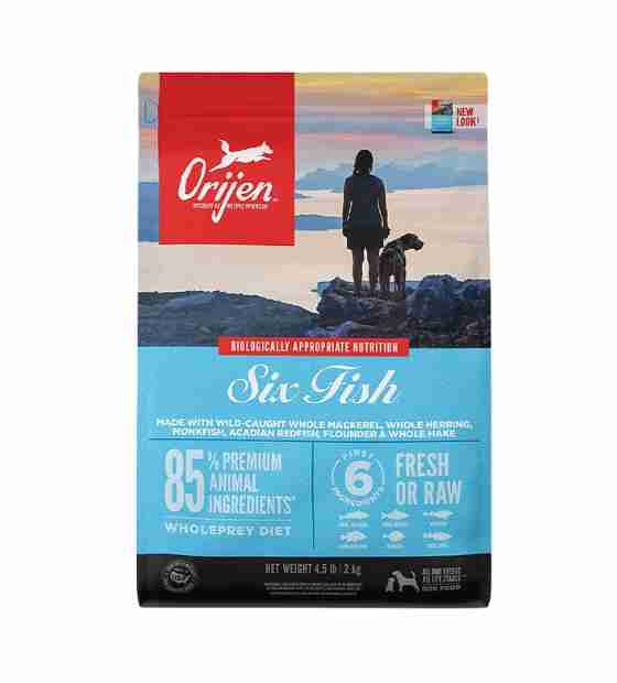 Orijen Six Fish, Dry Dog Food, 11.4 kg