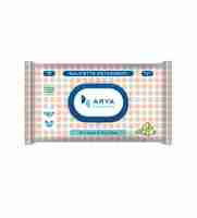 Arya Wet Wipes Ylang Ylang Scent, 40 Wipes