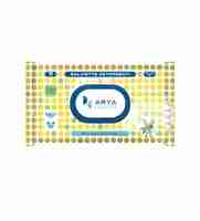 Arya Wet Wipes Lemongrass Scent, 40 Wipes