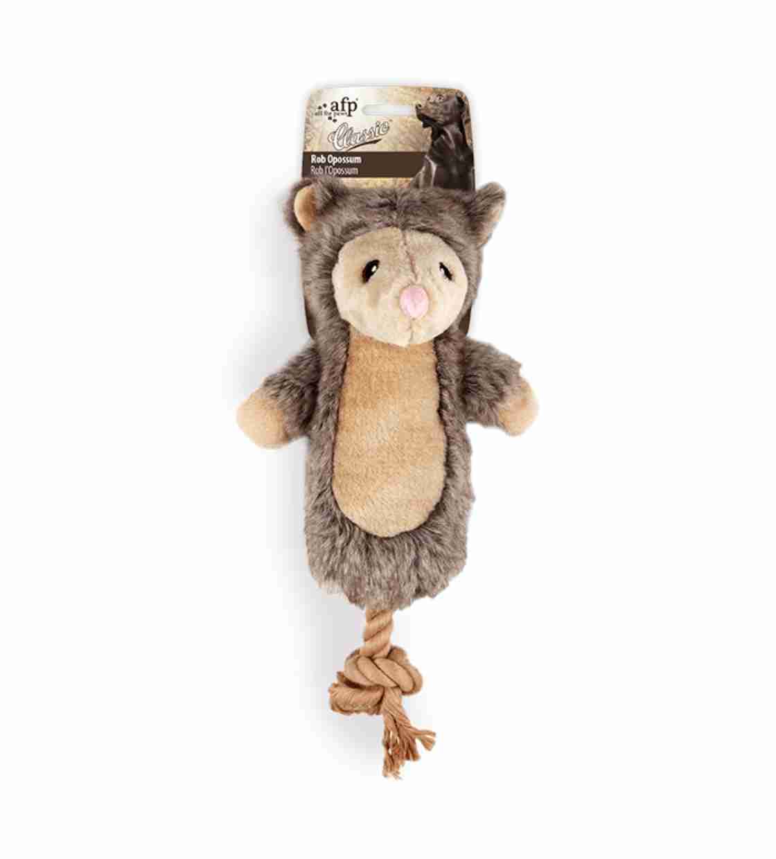All For Paws Rob Opossum, Dog Toy