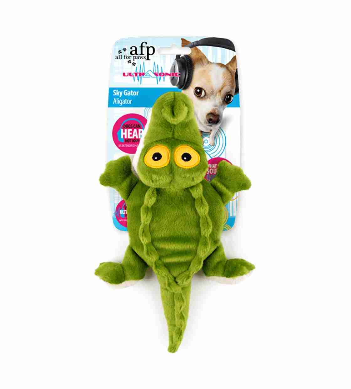 All For Paws Ultrasonic Sky Gator, Dog Toy