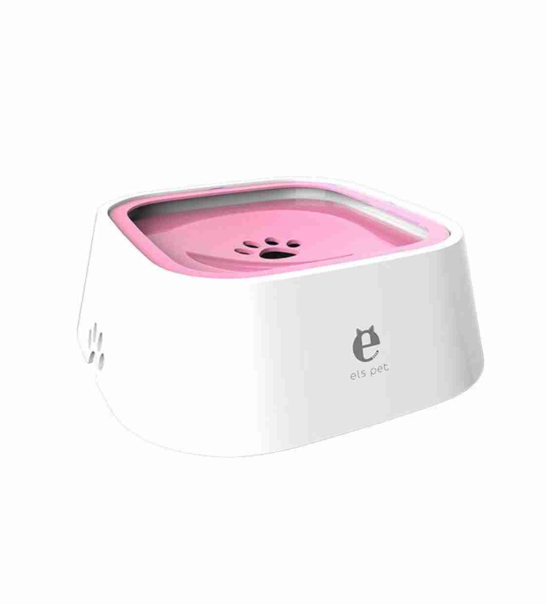 Els Pet Automatic floating Pet Water Dispenser, Cat & Dog - Pink