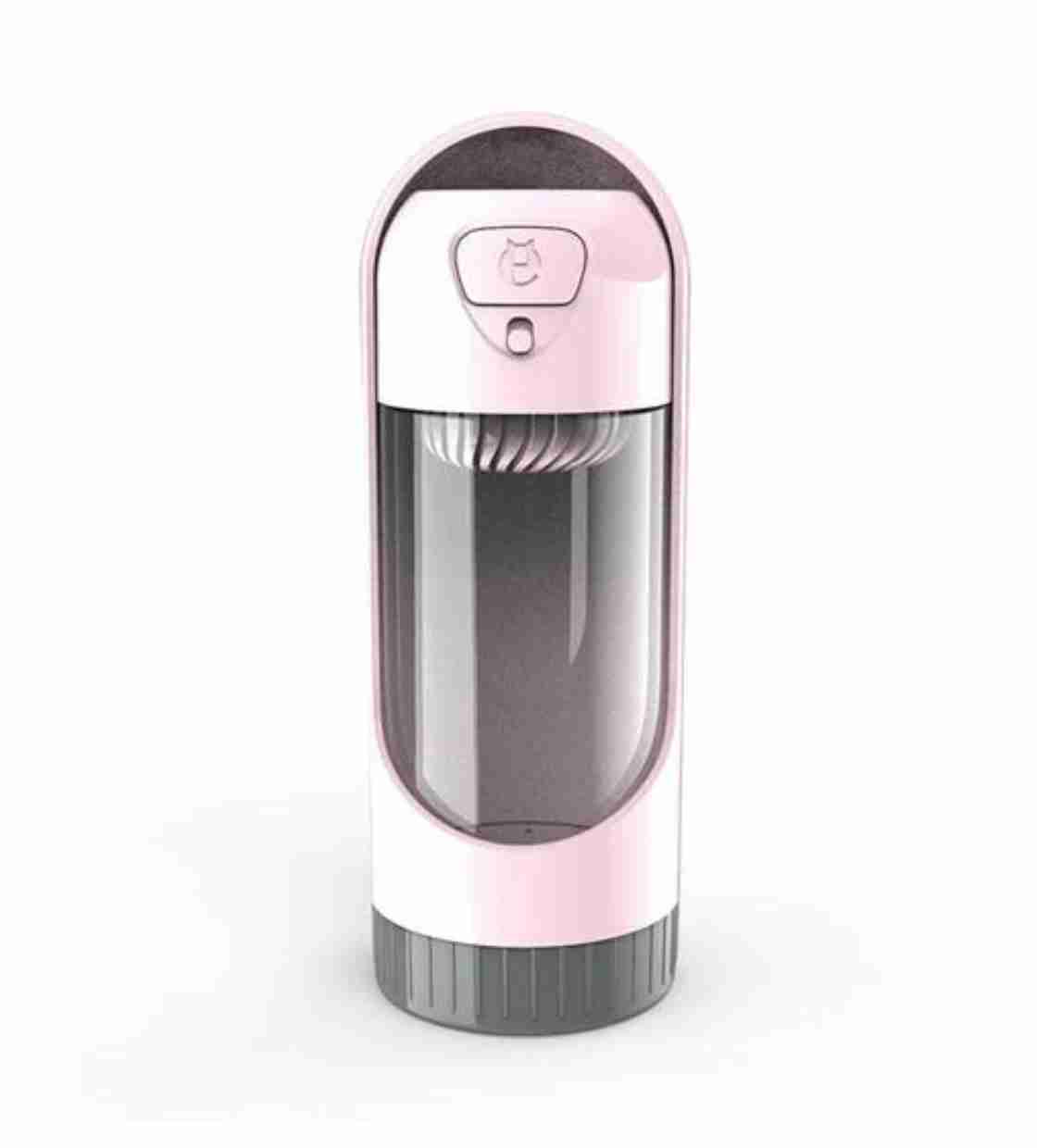 Els Pet Outdoor Portable Travel Pet Water Bottle - Pink