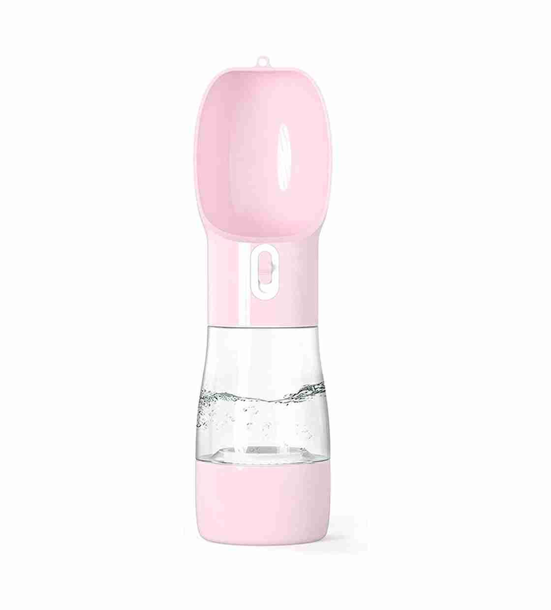 HQ Pet Water Cup with Treat Dispenser - Pink