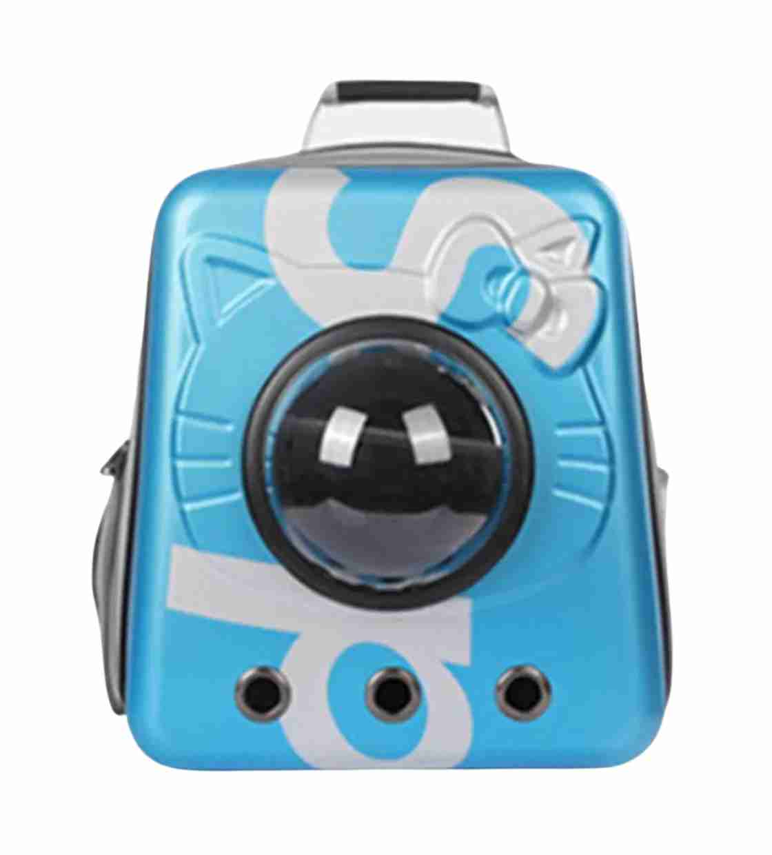All For Pets Lightweight Ventilated Pet Carrier Backpack - Blue