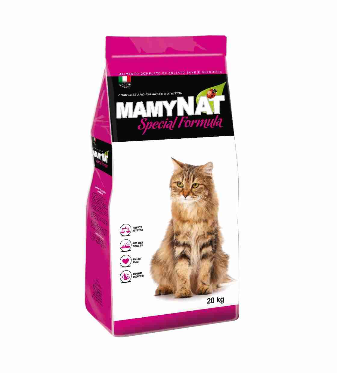 MamyNAT Chicken & Beef with Vegetables Cat Dry Food 20 kg