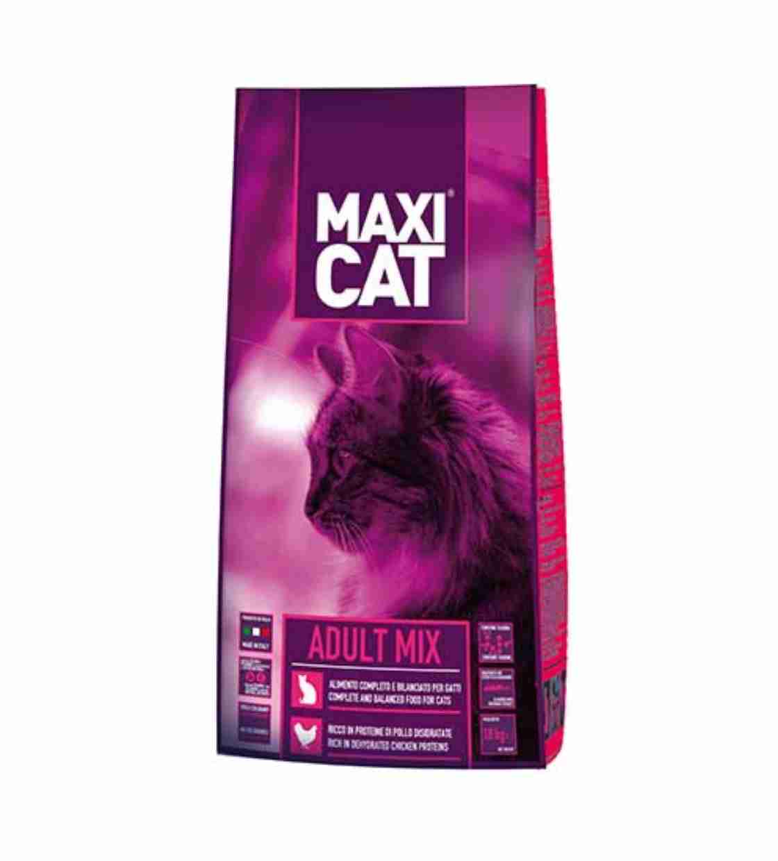 Maxi Cat Adult Mix, Cat Dry Food - 18 kg