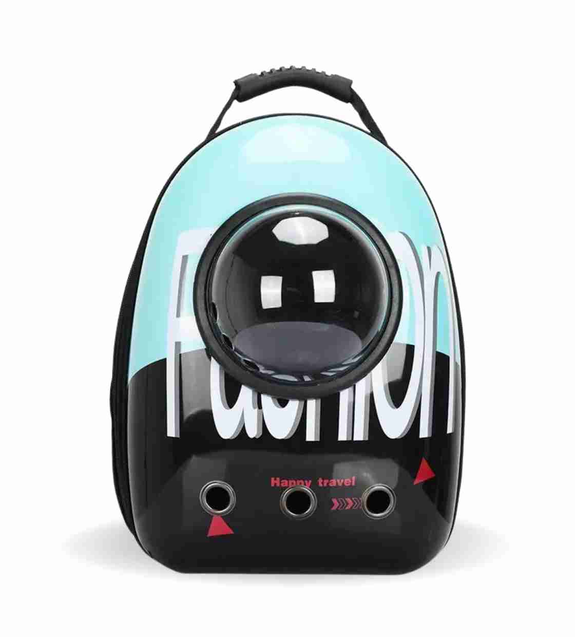 All For Pets Semi-circle Backpack - Blue & Black