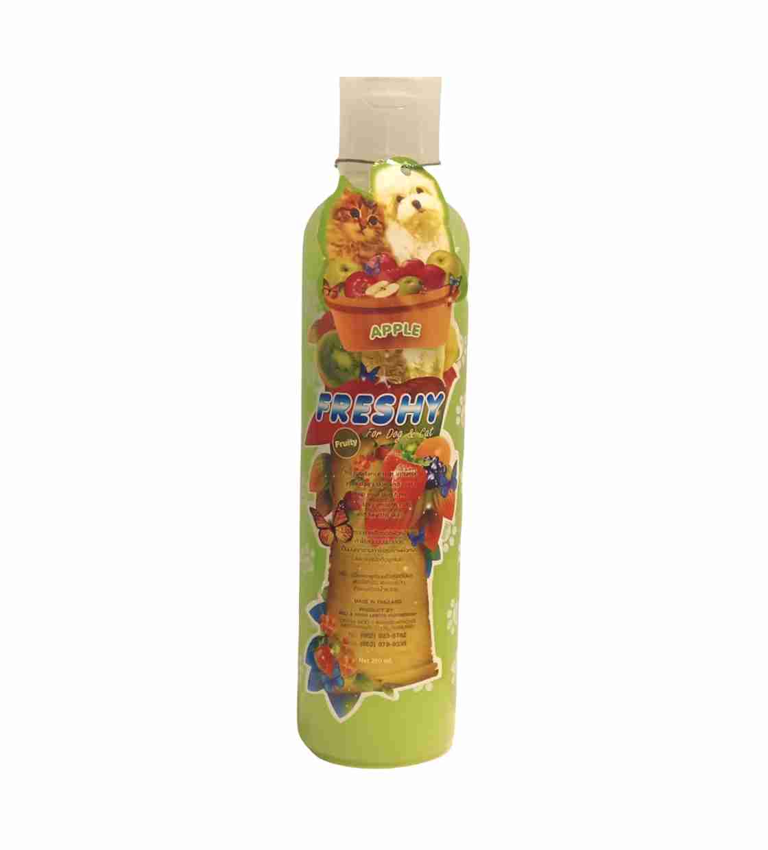 Freshy Apple Refreshing Shampoo for Cats & Dogs, 250 ml