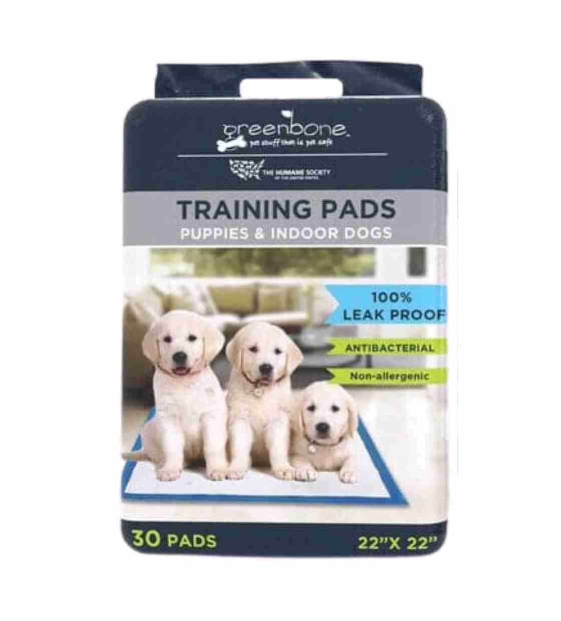 Greenbone Training Pads Puppies and Indoor Dogs, 30 Pcs