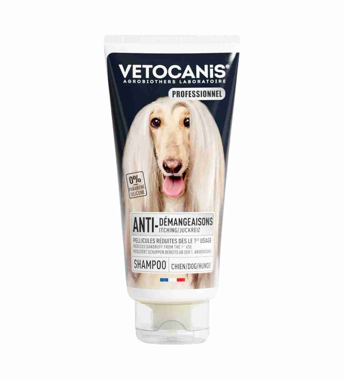 Vetocanis Professional Anti-Itch Shampoo for Dogs, 300 ml