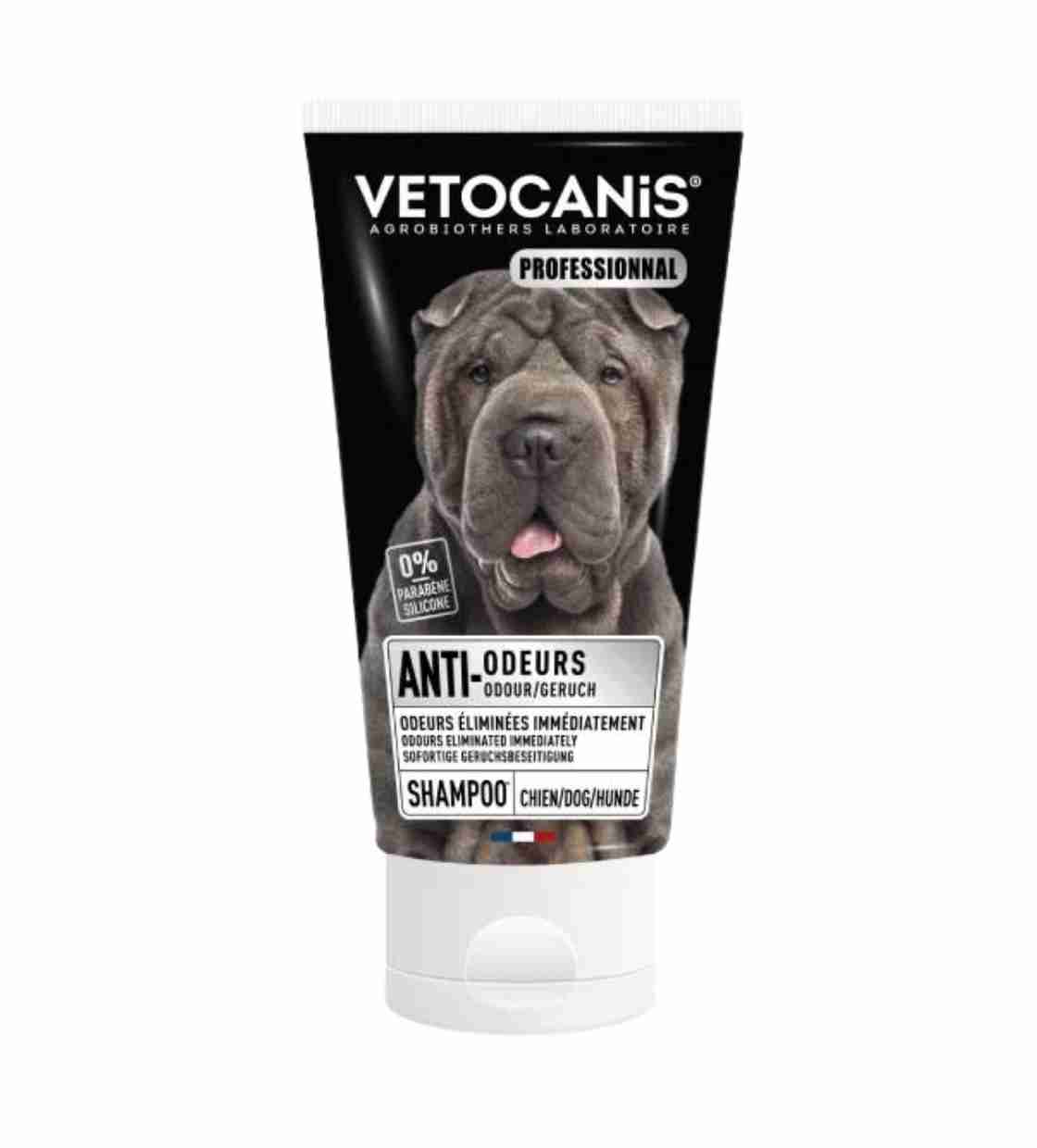 Vetocanis Professional Anti-Odor Shampoo for Dogs, 300 ml