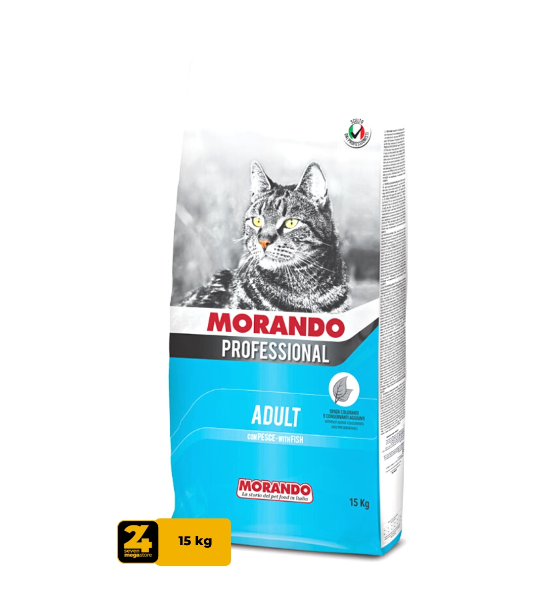 Morando Professional Fish, Cat Dry Food, 15 kg