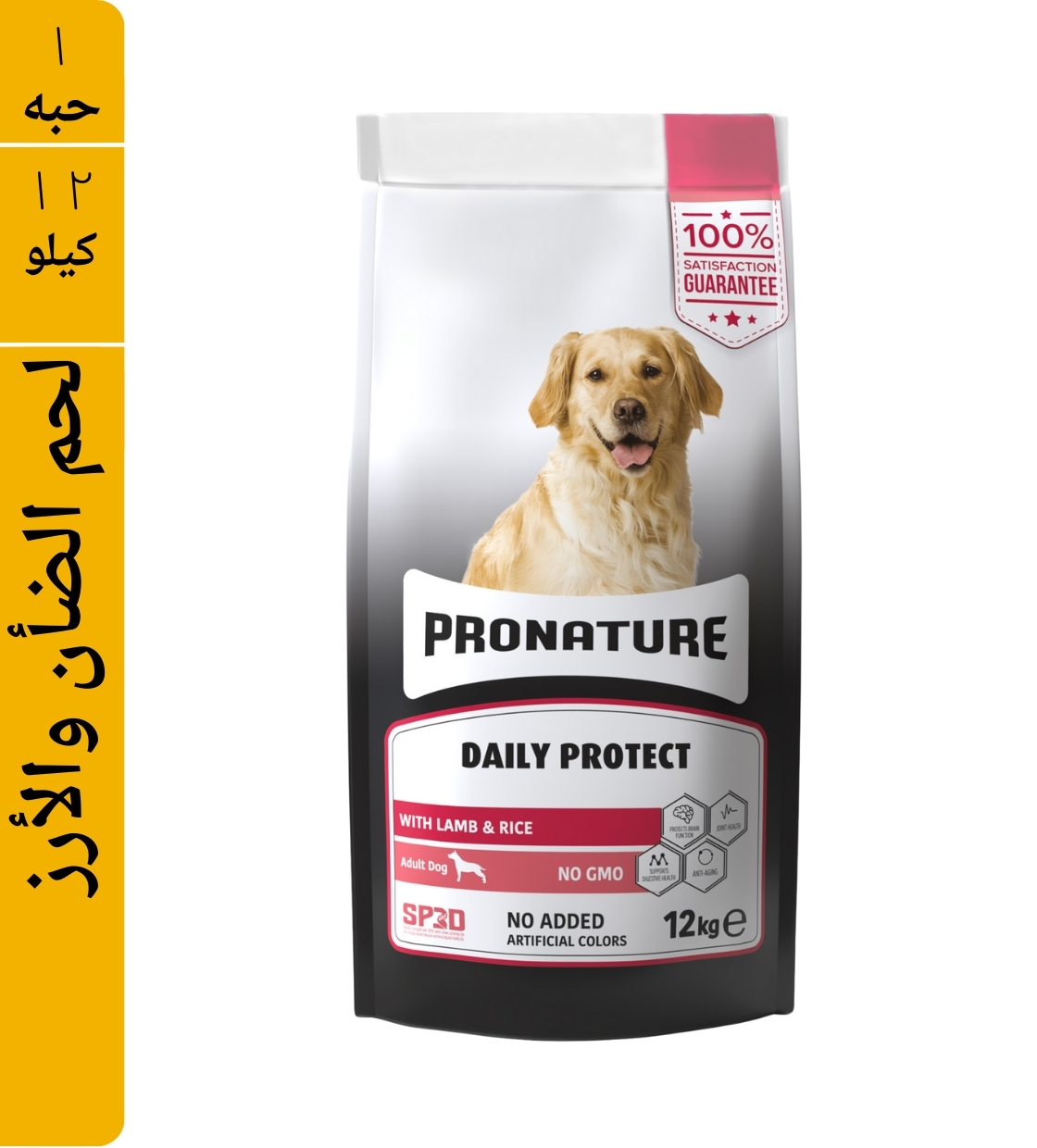 Pronature Lamb and Rice, Large Breed, Adult Dog Dry Food, 12 kg