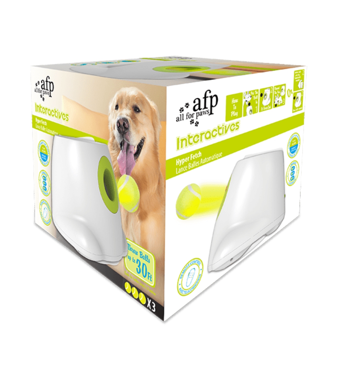 All For Paws Interactives Hyper Fetch Mini Dog Toy