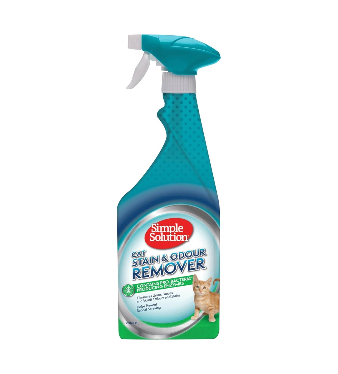 Simple Solution Stain and Odour Remover Spray, Cat, 750 ml