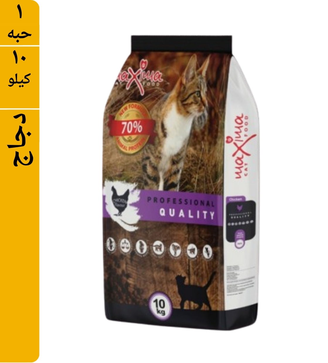 Maxima Chicken Cat Dry Food 10 kg