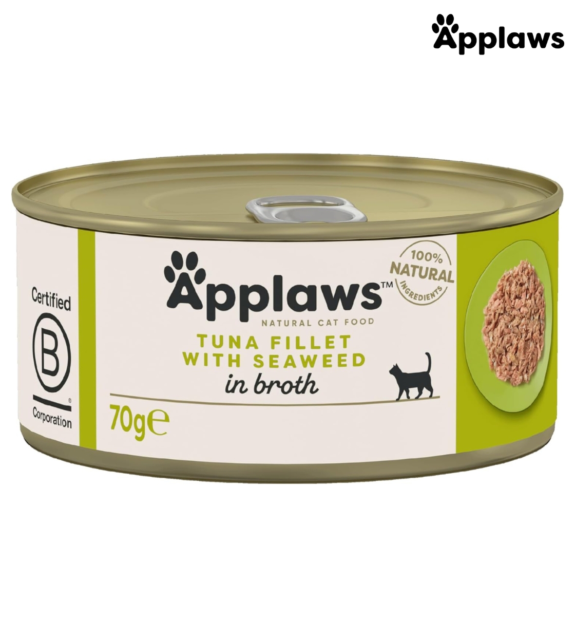 Applaws Tuna Fillet with Seaweed Cat Wet Food 70 gm