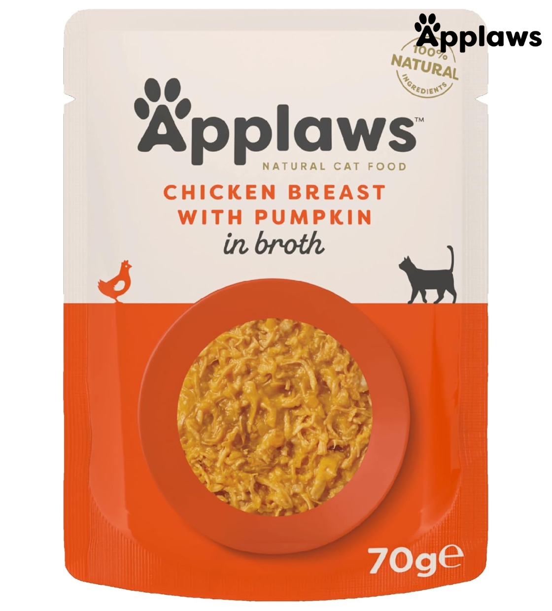 Applaws Chicken Breast with Pumpkin Cat Wet Food 70 gm