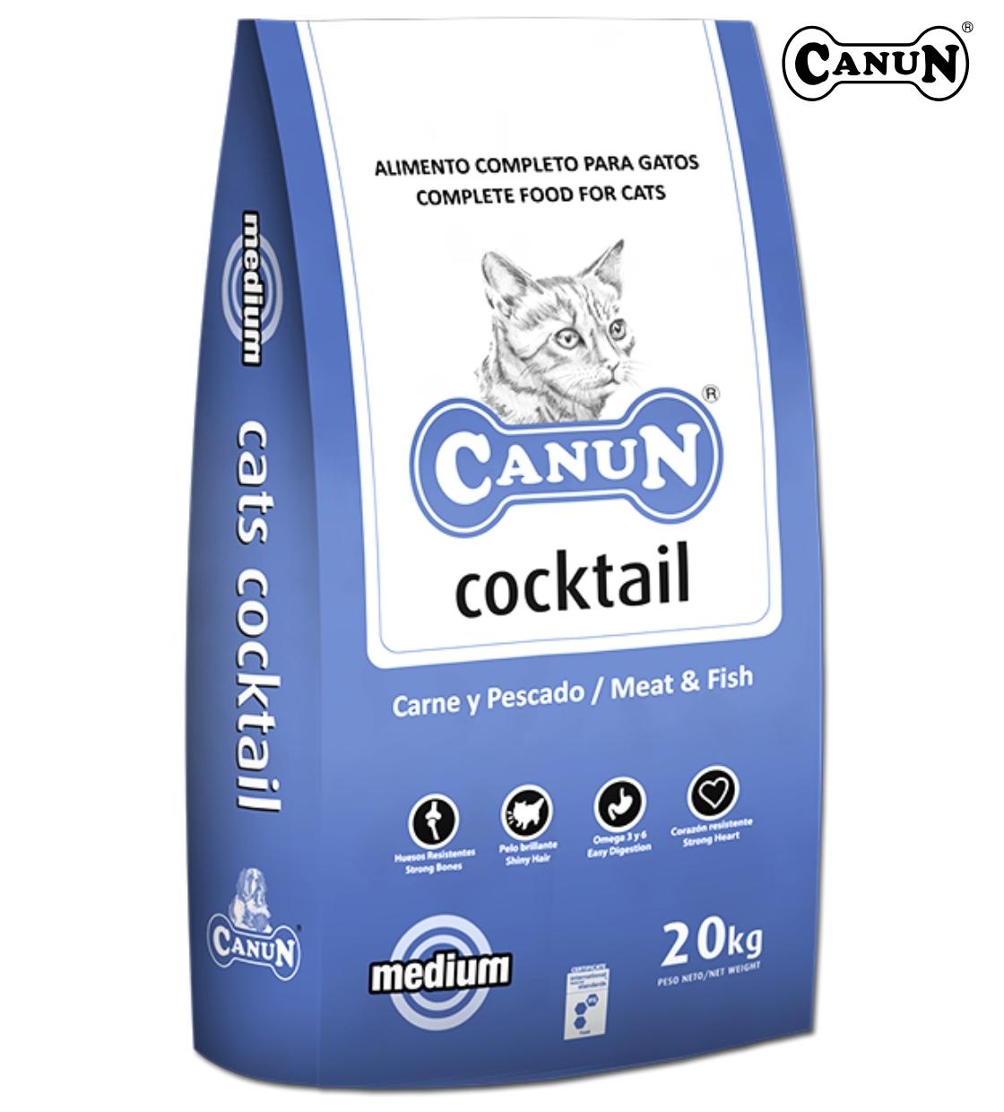 Canun Cocktail Cat Dry Food 20 kg