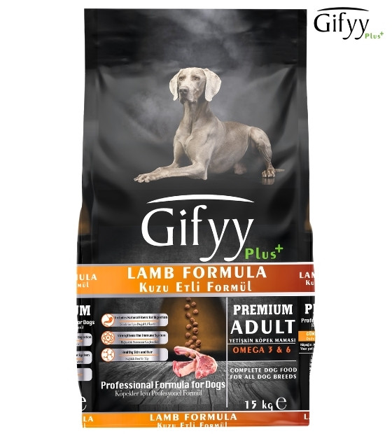 Gifyy Plus Premium Lamb Dog Dry Food 15 Kg