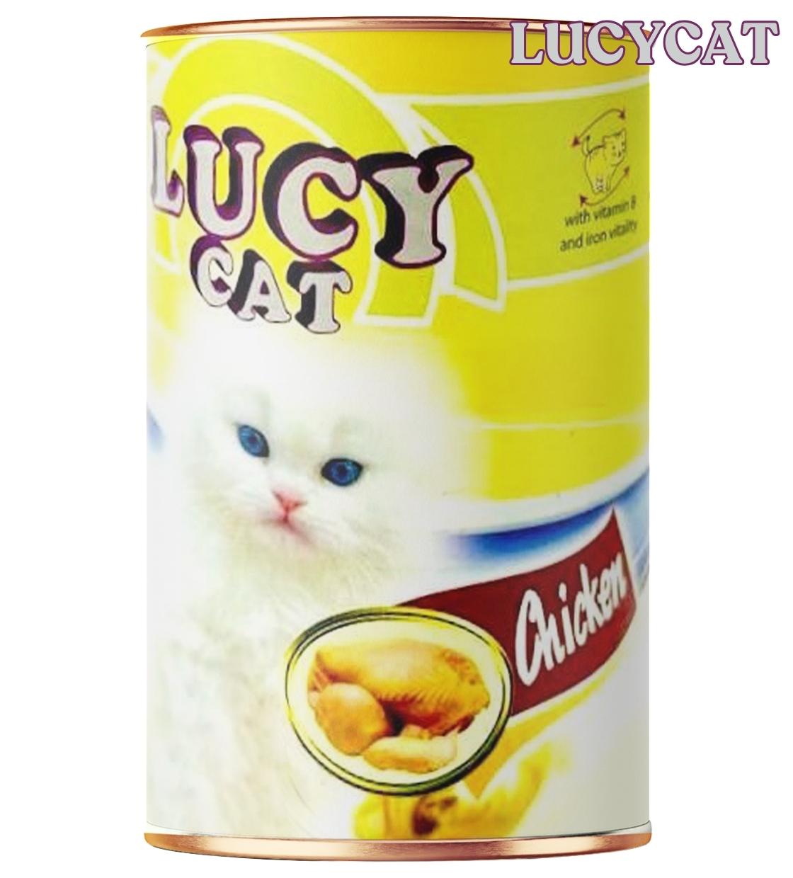 Lucy Cat Chicken Cat Wet Food 375 gm
