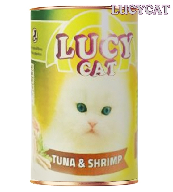 Lucy Cat Tuna & Shrimp Cat Wet Food 375 gm