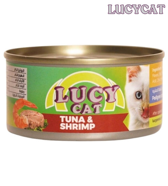 Lucy Cat Tuna & Shrimp Kitten Wet Food 80 gm