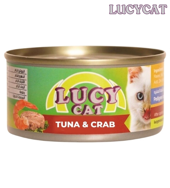 Lucy Cat Tuna and Crab Kitten Wet Food 80 gm