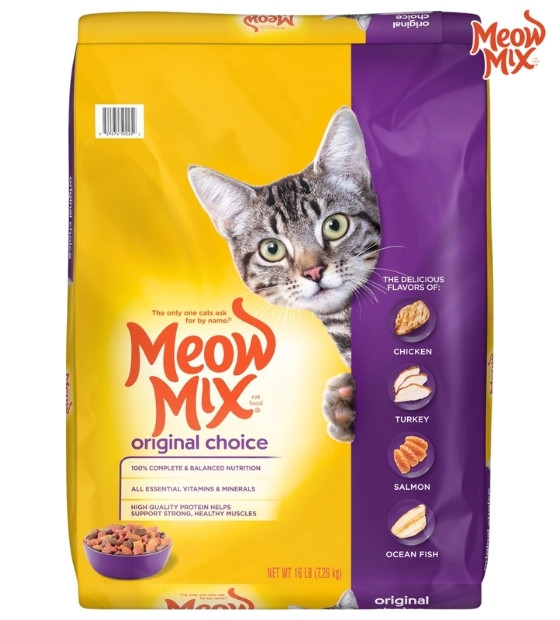 Meow Mix Original Choice Cat Dry Food 7.26 kg