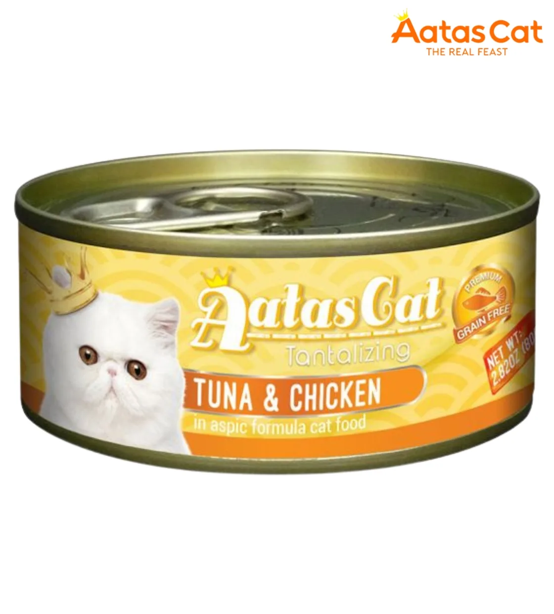 Aatas Cat Tuna & Chicken Cat Wet Food 80 gm