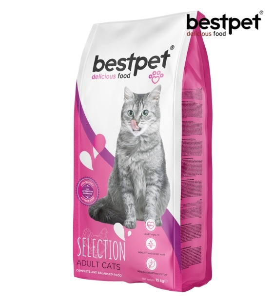 Bestpet Chicken Selection Cat Dry Food 15 kg