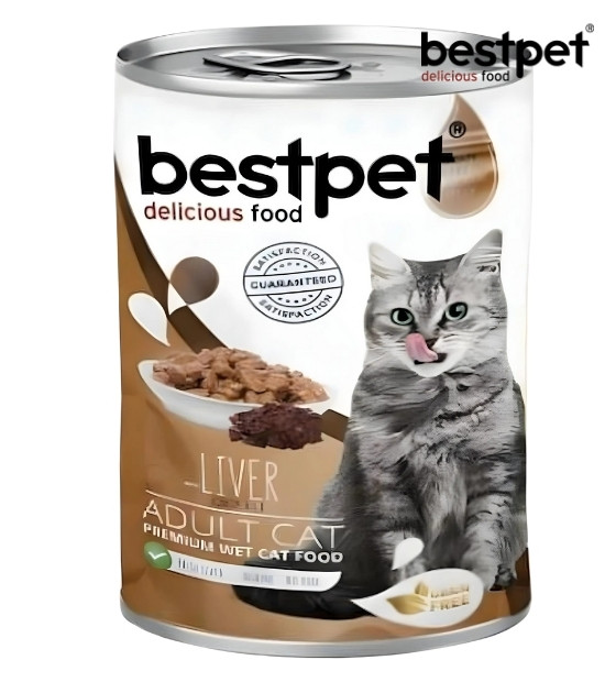 Bestpet Liver in Gravy Cat Wet Food 400 gm