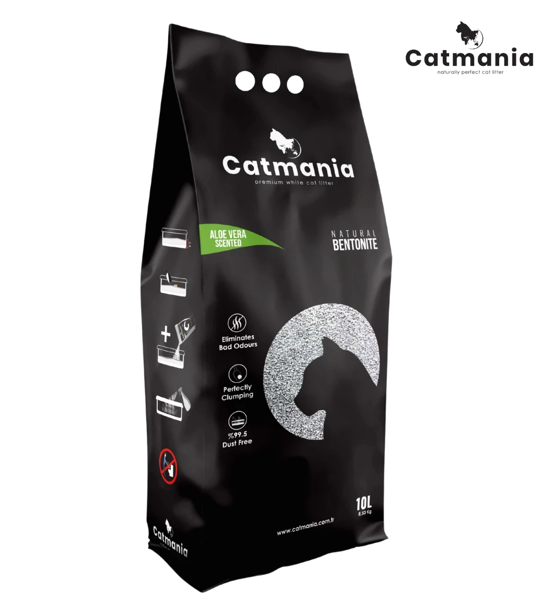 Catmania Aloe Vera Clumping Cat Litter 10 L