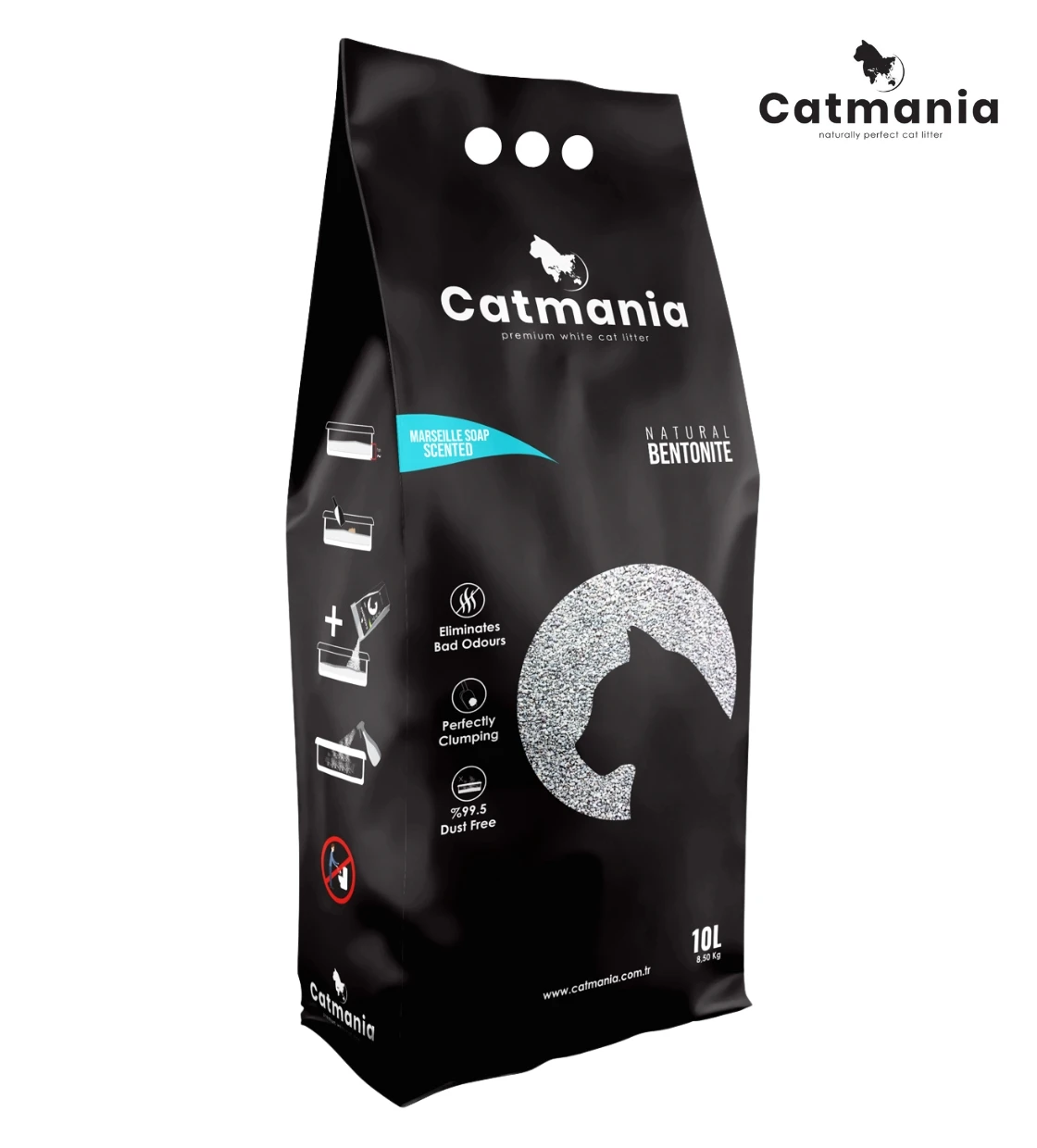 Catmania Marseille Soap Clumping Cat Litter 10 L