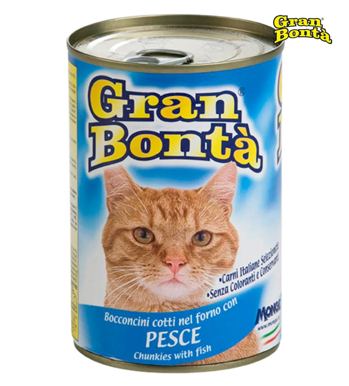 Gran Bonta Fish Chunks Cat Wet Food 400 gm