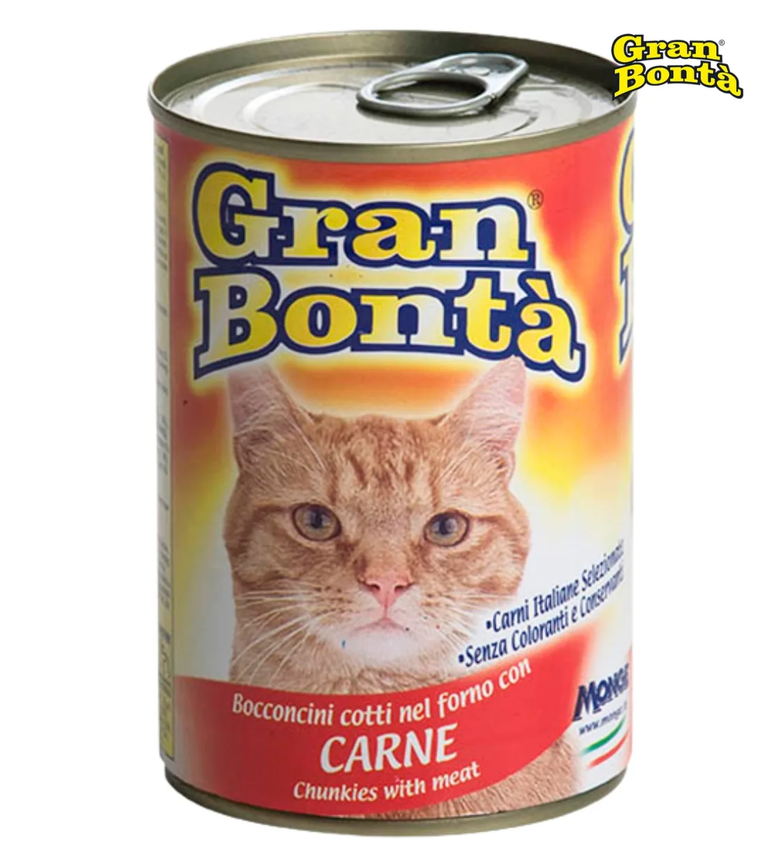 Gran Bonta Meat Chunks Cat Wet Food 400 gm
