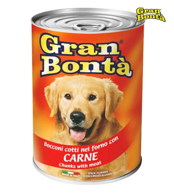 Gran Bonta Meat Chunks Dog Wet Food 400 gm