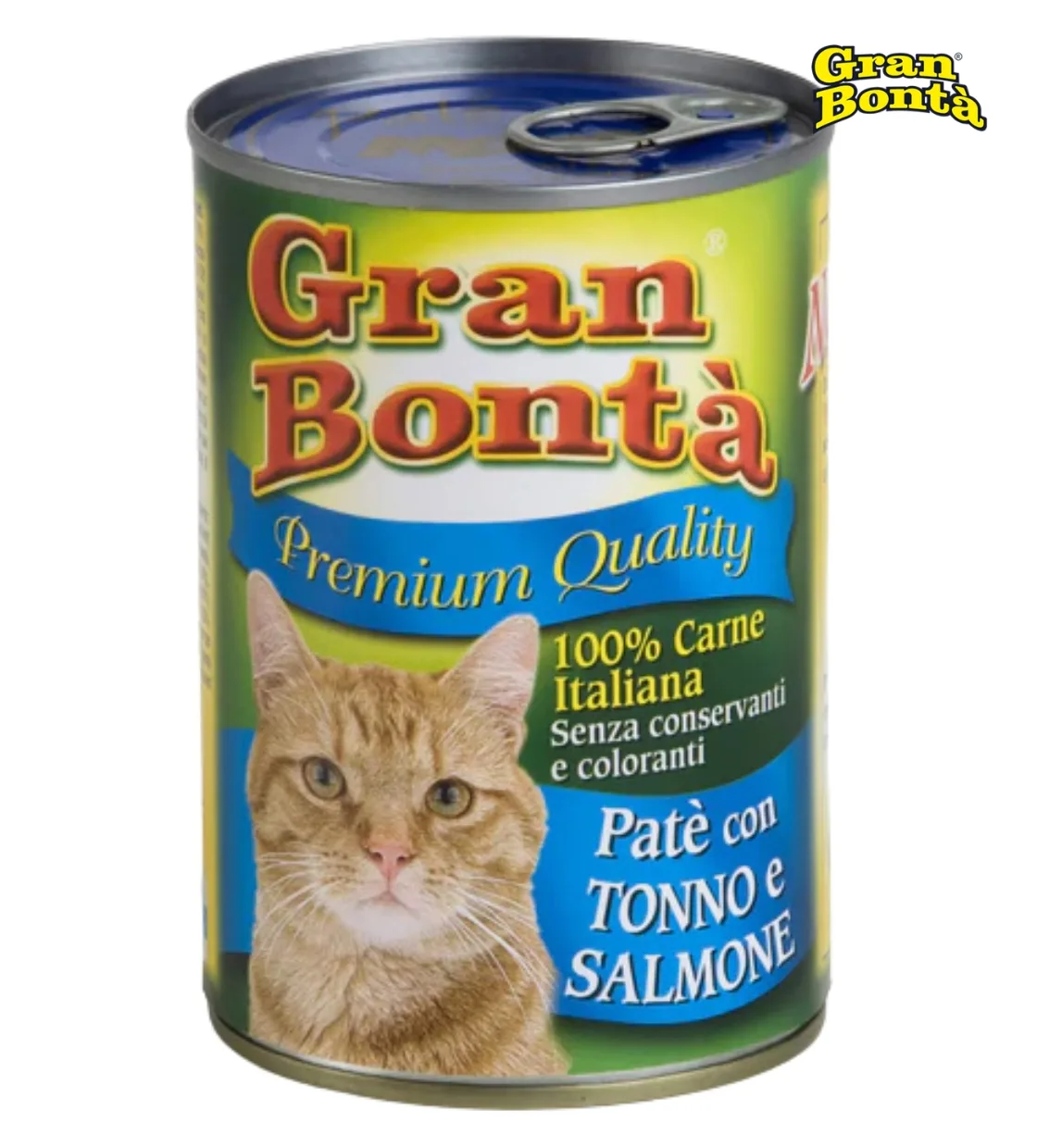 Gran Bonta Tuna and Salmon Pate Cat Wet Food 400 gm