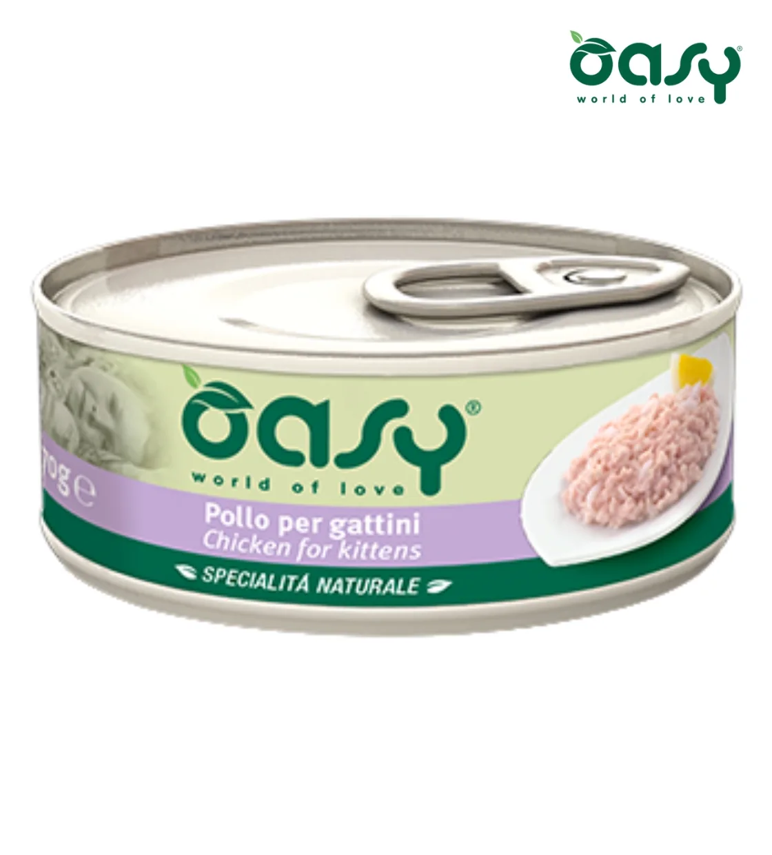 Oasy Chicken Kitten Wet Food 70 gm