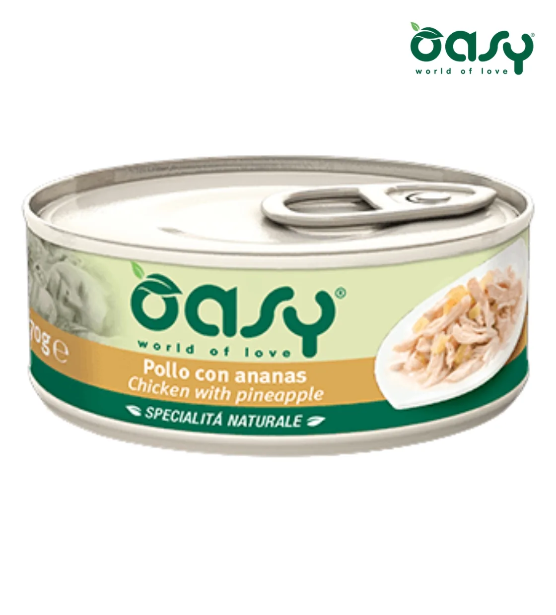 Oasy Chicken with Pineapple Cat Wet Food 150 gm