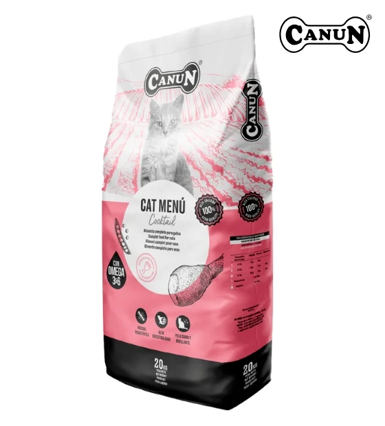 Canun Cat Menu Cocktail Cat Dry Food 20 kg