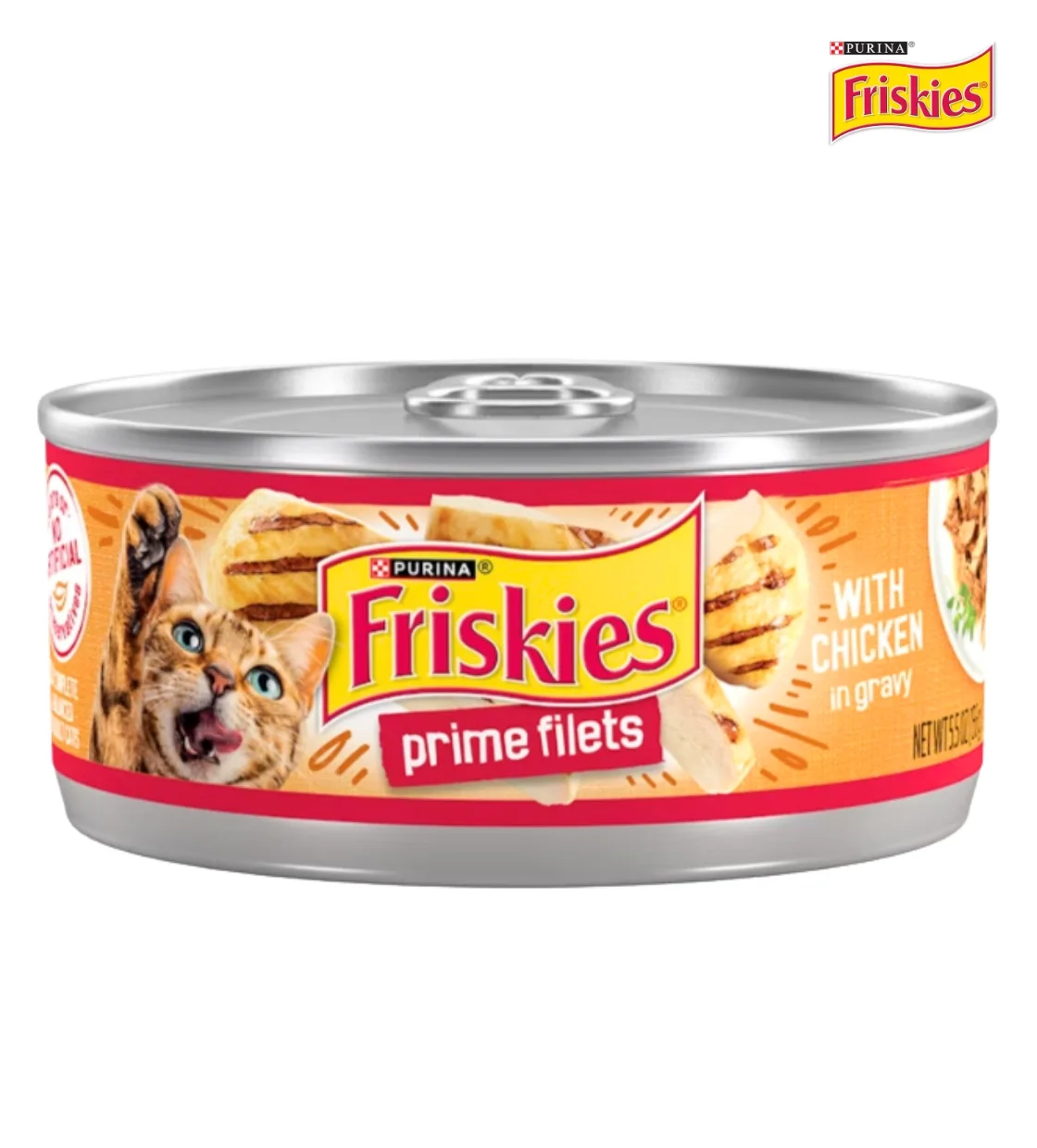 Friskies Chicken Prime Filets in Gravy 156 gm