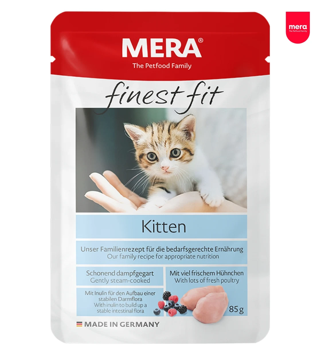 Mera Finest Fit Chicken Kitten Wet Food 85 gm