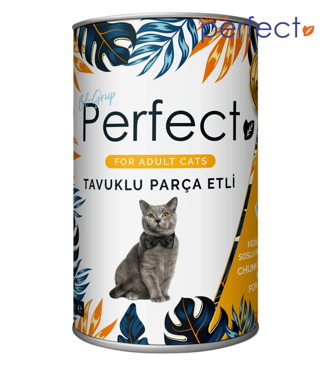 Perfect Chicken Chunks in Gravy Cat Wet Food 400 gm