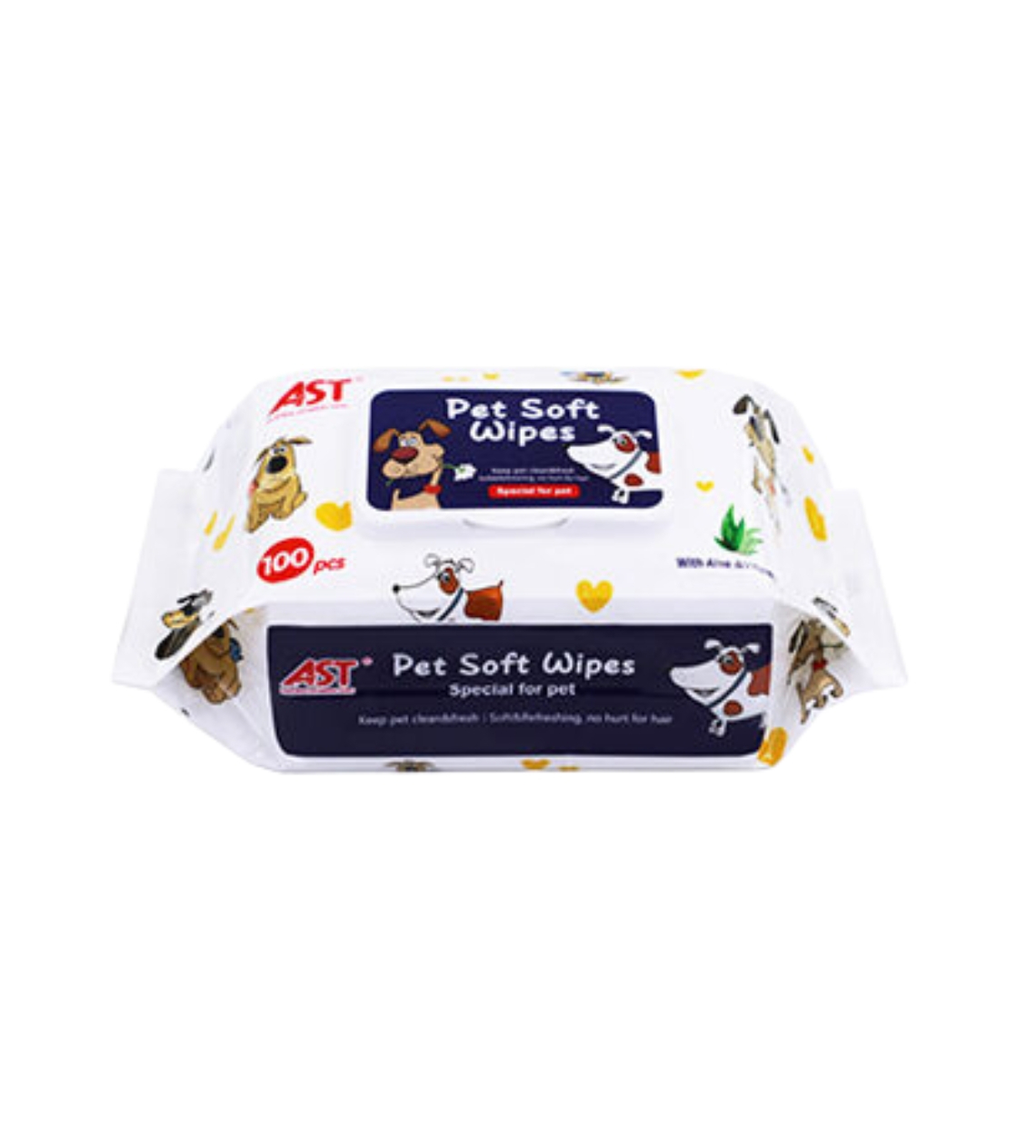 AST Pet Soft Wipes 100 pcs