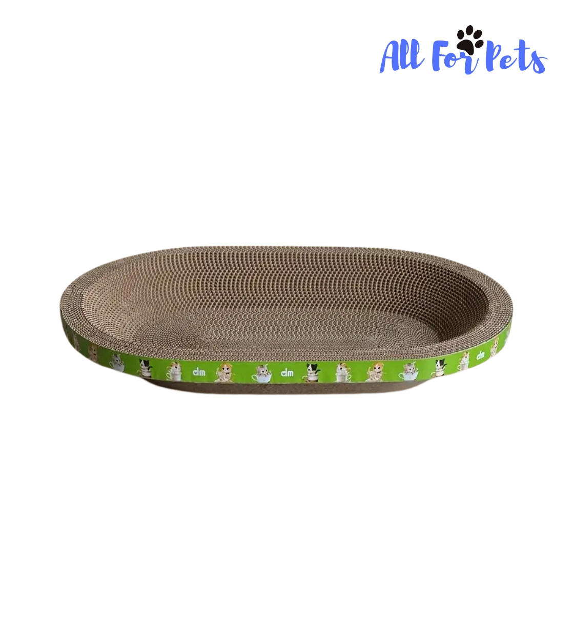 All For Pets  Cat Scratcher Cardboard 60L x 38W x 8H cm